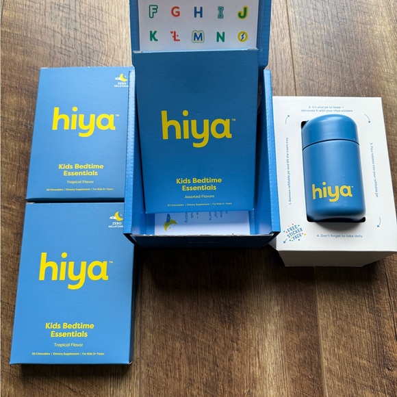 hiya Other - Hiya Kids Bedtime Essentials Set-3 month supply